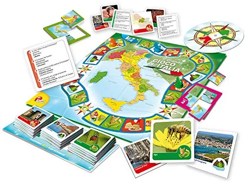 Liscianigiochi 51156 Il Grande Gioco Dell'Italia, Multicolore, ‎6 x 38.8 x 28.5 cm, 700 grammi