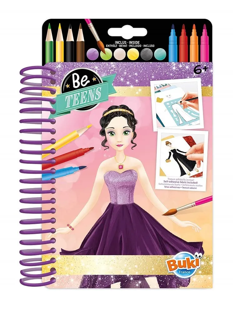 Buki France - Blocco Moda Abiti da Sera, CM102, A partire da 6 anni