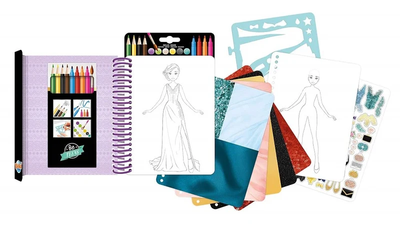 Buki France - Blocco Moda Abiti da Sera, CM102, A partire da 6 anni