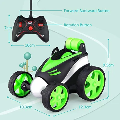 Mini Macchina Telecomandata Acrobatica per Bambini 3 4 5 6 7 8 Anni, Macchinina Radiocomandata Auto RC Stunt Remote Control Car Regalo Compleanno Pasqua Natale Giocattoli Bimbi