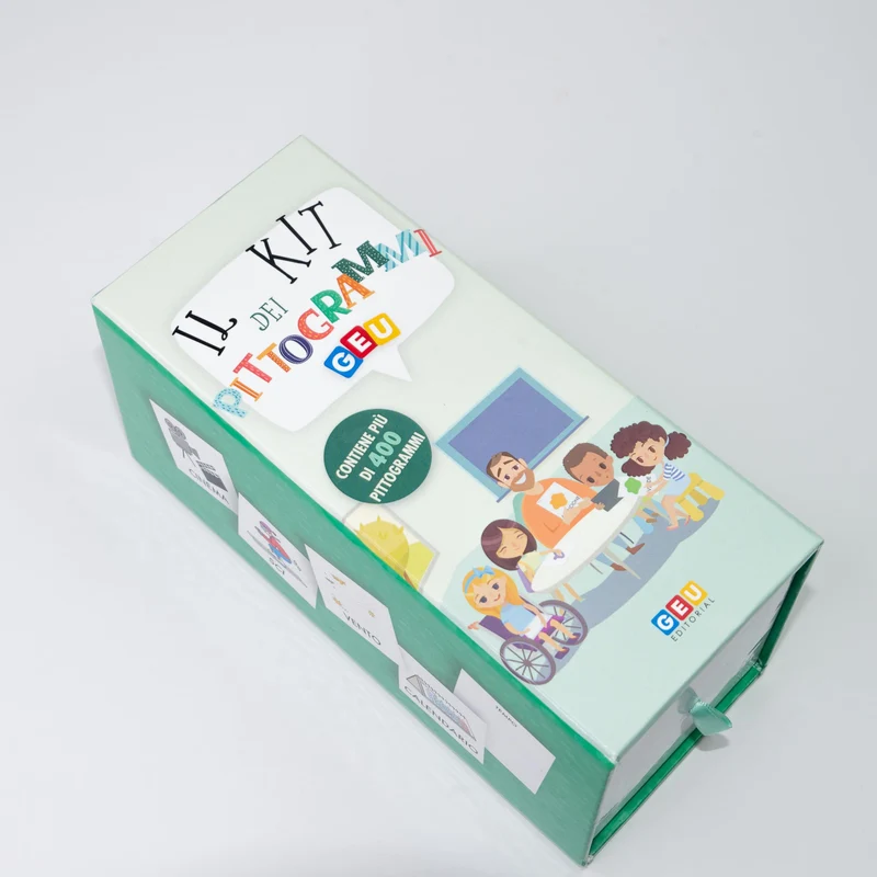 FLASHCARDS BAMBINI ITALIANO | Pittogrammi per l'Autismo | Carte Flash Linguaggio Italiano Per Bambini | Il Kit Dei Pittogrammi - Editorial GEU Lectura y Escritura (Italiano - 400 Flashcards)