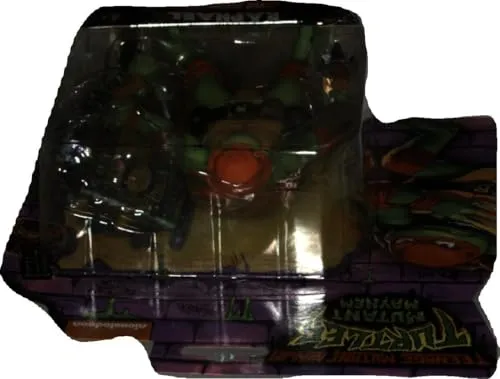 Giochi Preziosi - Raffaello Tartarughe Ninja Caos Mutante, Raffaello in versione Action Figure Base Articolata da 12 cm, Personaggio con Armi da Combattimento, Per Bambini dai 4 anni