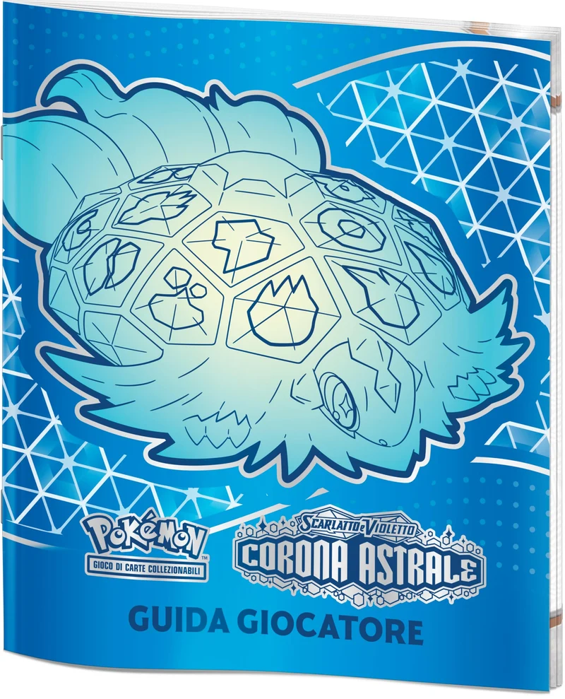 GCC Pokémon: set Allenatore Fuoriclasse dell’espansione Scarlatto e Violetto - Corona Astrale (una carta promozionale a figura intera, nove buste di espansione e accessori premium)