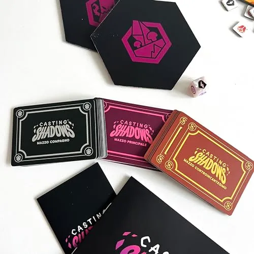 Asmodee: Casting Shadows, Gioco da Tavolo, 2-4 Giocatori, 12+ Anni, Edizione in Italiano