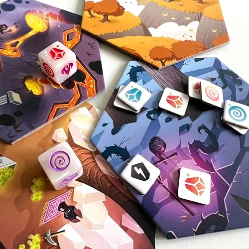 Asmodee: Casting Shadows, Gioco da Tavolo, 2-4 Giocatori, 12+ Anni, Edizione in Italiano