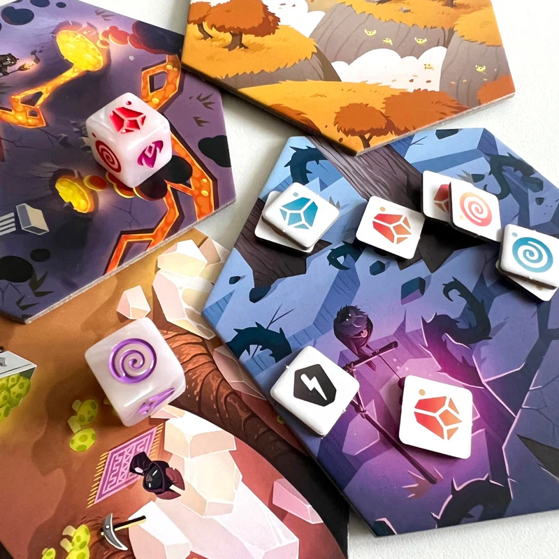 Asmodee: Casting Shadows, Gioco da Tavolo, 2-4 Giocatori, 12+ Anni, Edizione in Italiano