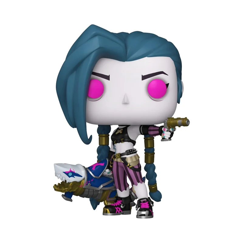 Funko Pop! TV: Arcane LoL - Jinx - Arcane: League Of Legends - Figura in Vinile da Collezione - Idea Regalo - Merchandising Ufficiale - Giocattoli per Bambini e Adulti - TV Fans