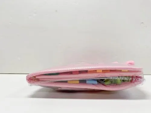 Gontence Busy Board per Bambini | Giochi Montessori per 2 3 4 5 Anni Tavola Sensoriali per Giocattoli attività Giocattolo Educativo per Apprendere Le Abilità di Base della Vita Unicorno, Rosa