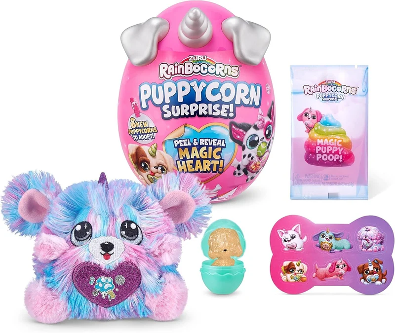Rainbocorns ZURU Puppycorn Surprise Serie 2-Komon, Colore, 193052028822 (9251G)
