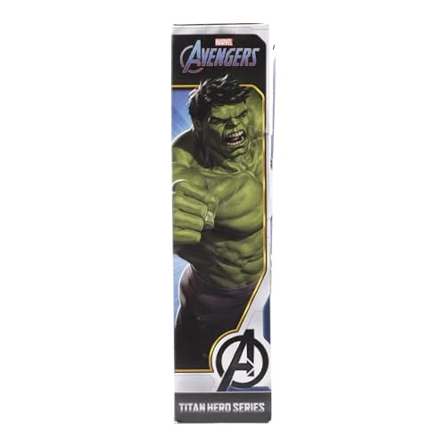 Hasbro Marvel Avengers - Titan Hero Series Blast Gear, Action figure di Hulk (classe Deluxe), di 30 cm, per bambini dai 4 anni in su