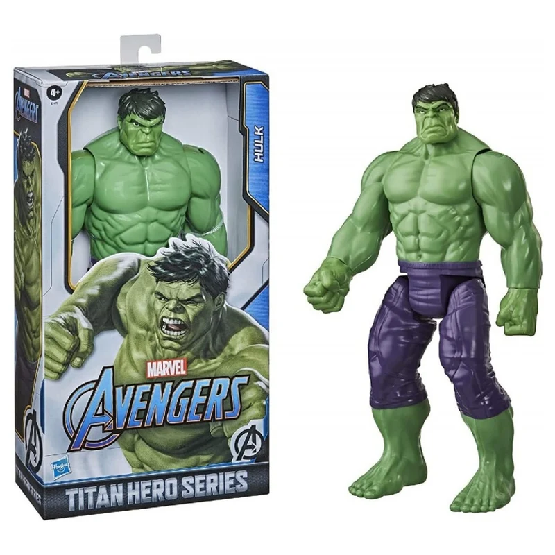 Hasbro Marvel Avengers - Titan Hero Series Blast Gear, Action figure di Hulk (classe Deluxe), di 30 cm, per bambini dai 4 anni in su