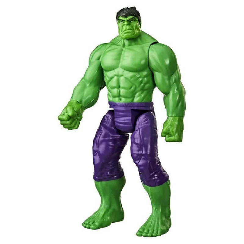 Hasbro Marvel Avengers - Titan Hero Series Blast Gear, Action figure di Hulk (classe Deluxe), di 30 cm, per bambini dai 4 anni in su