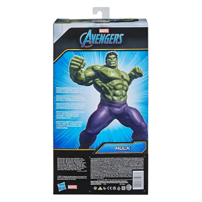 Hasbro Marvel Avengers - Titan Hero Series Blast Gear, Action figure di Hulk (classe Deluxe), di 30 cm, per bambini dai 4 anni in su