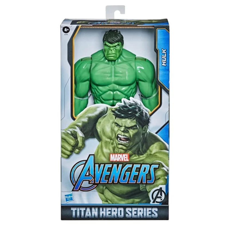 Hasbro Marvel Avengers - Titan Hero Series Blast Gear, Action figure di Hulk (classe Deluxe), di 30 cm, per bambini dai 4 anni in su