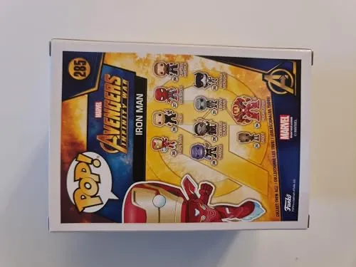 Funko Pop! Marvel: Avengers Infinity War - Iron Man - Figura in Vinile da Collezione - Idea Regalo - Merchandising Ufficiale - Giocattoli per Bambini e Adulti - Movies Fans