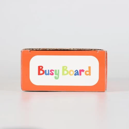 Ophy Giochi Montessori Busy Board 1 Anno, Bambini Giochi in Legno, Montessori Sensoriale con 9 Interruttori 16 Luci a LED, Giochi Educativi Giocattolo per Bambini 2 3 4 Anni