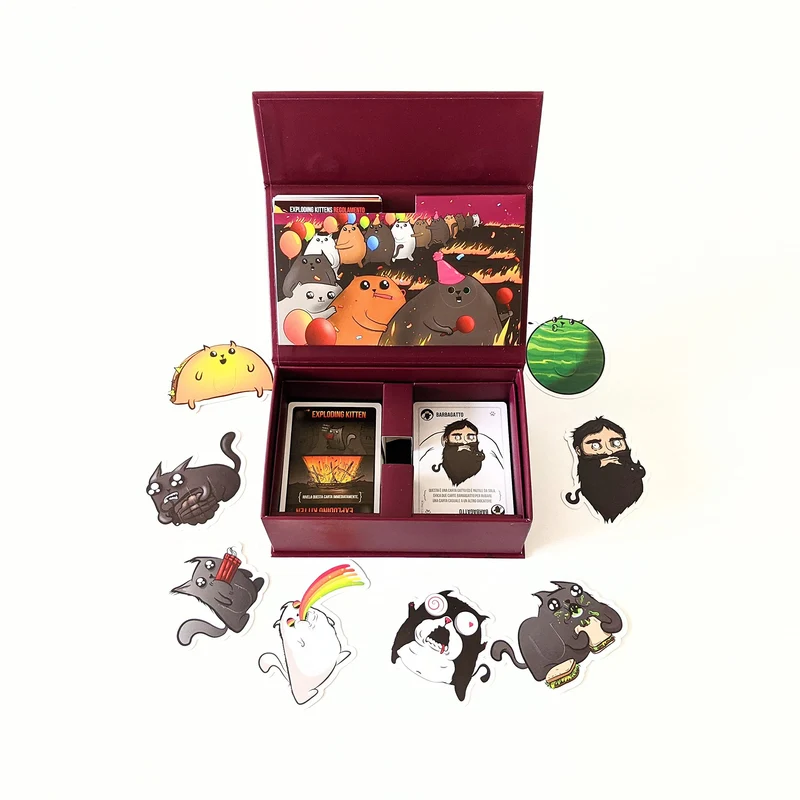 Asmodee - Exploding Kittens: Party Pack - Divertente Gioco di Carte, 2-10 Giocatori, 7+ Anni, Edizione in Italiano