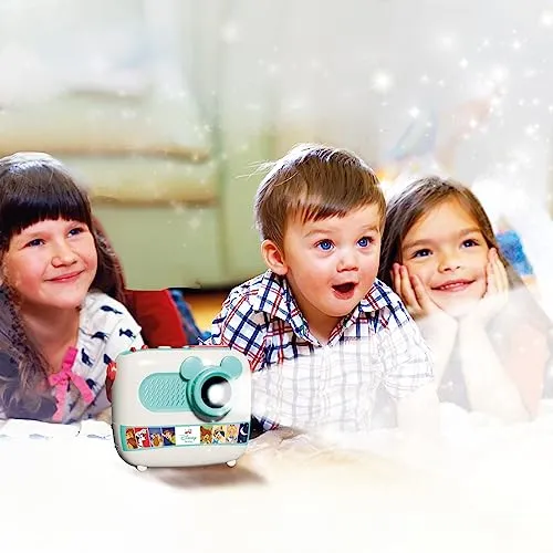 Clementoni - Proiettore Raccontastorie Disney Classic, Storyteller Cantastorie per Bambini (in Italiano), Gioco Educativo Elettronico Parlante, Regalo Bambini 1 Anno, 17819