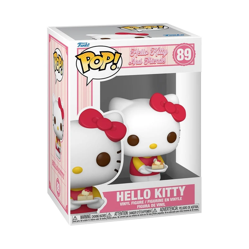Funko Pop! Sanrio: HK - Hello Kitty - Figura in Vinile da Collezione - Idea Regalo - Merchandising Ufficiale - Giocattoli per Bambini e Adulti - Cartoons Fans - Figura da Collezione e da Esposizione