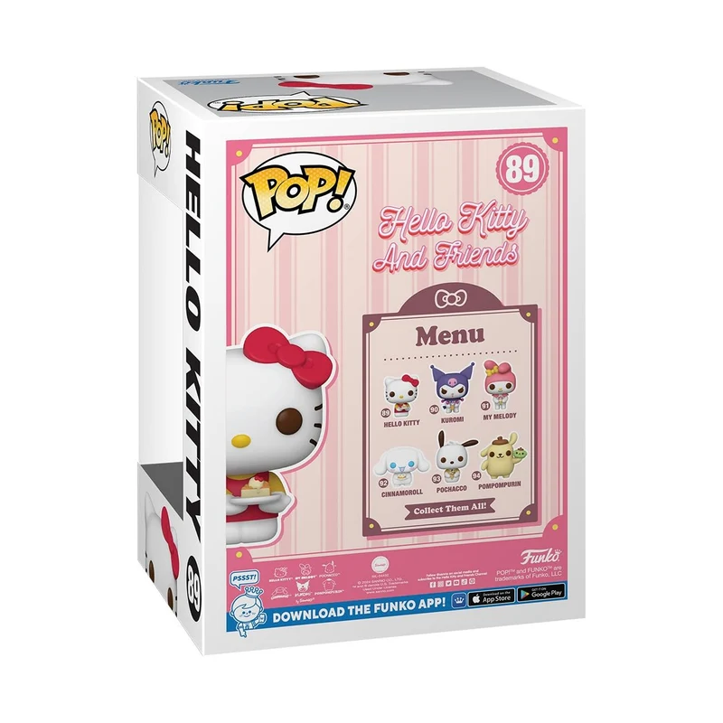Funko Pop! Sanrio: HK - Hello Kitty - Figura in Vinile da Collezione - Idea Regalo - Merchandising Ufficiale - Giocattoli per Bambini e Adulti - Cartoons Fans - Figura da Collezione e da Esposizione