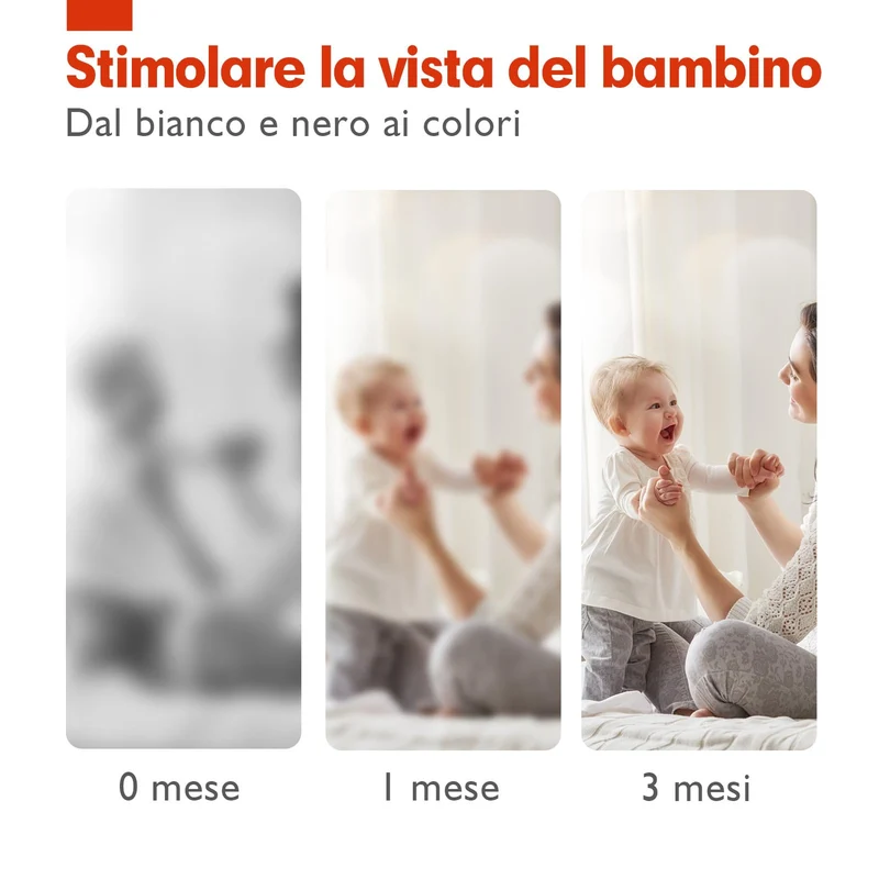 hahaland Carta Stimolazione Sensoriale Visiva, Flash Cards Neonati, Giochi Neonato 0-3-6 Mesi Carta Nero Bianco Alto Contrasto, 20 Pezzi 40 Immagini