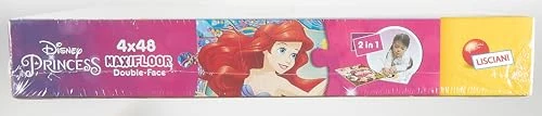 Lisciani Giochi- Disney Puzzle Maxifloor 4 X 48 Princess, 91744