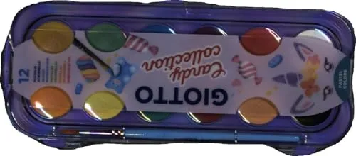 GIOTTO GIOTTO-F351600 Acquerelli Candy Collection, Colori Pastello, F351600