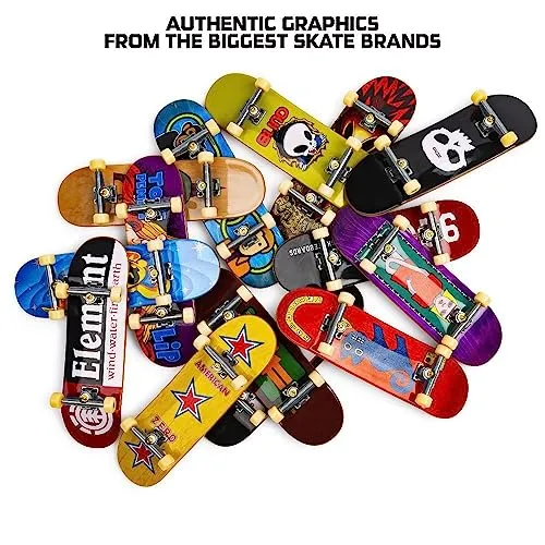 Tech Deck, Fingerboard da 96 mm con Design Autentici, per Bambini dai 6 Anni in su (i Modelli Possono variare)
