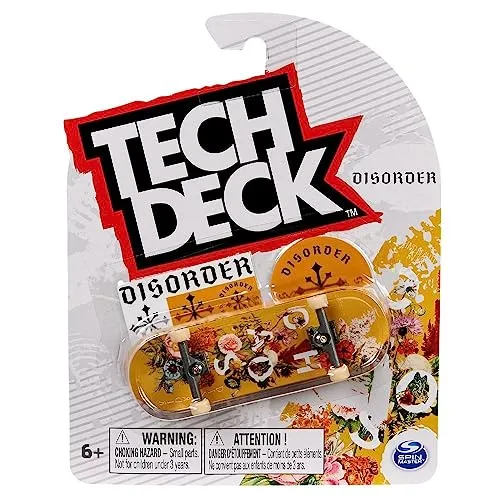 Tech Deck, Fingerboard da 96 mm con Design Autentici, per Bambini dai 6 Anni in su (i Modelli Possono variare)