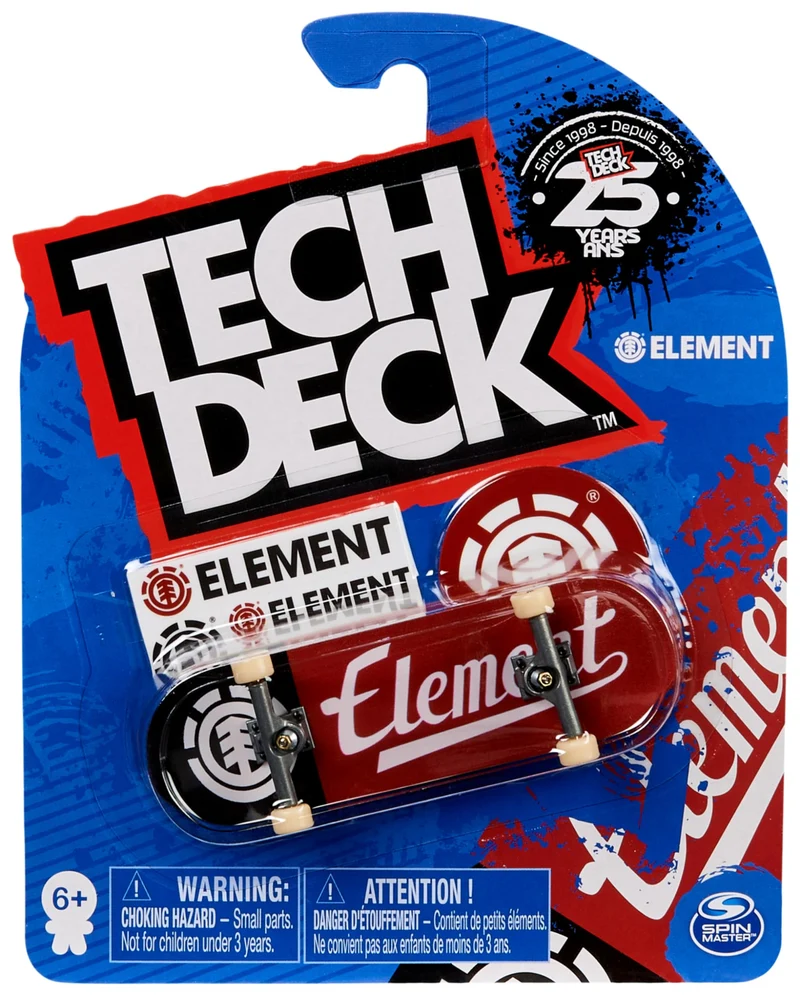 Tech Deck, Fingerboard da 96 mm con Design Autentici, per Bambini dai 6 Anni in su (i Modelli Possono variare)