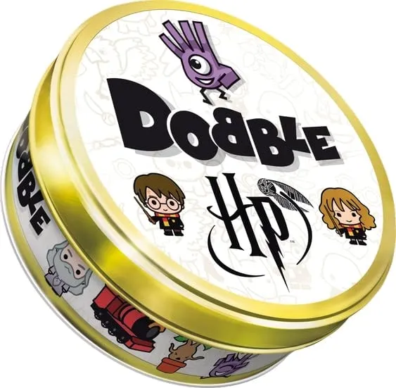 Asmodee - Dobble: Harry Potter - Gioco da Tavolo per Tutta la Famiglia, 5 Party Game per 2-8 Giocatori, 6+ Anni, Edizione in Italiano