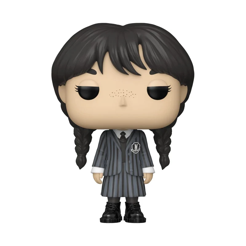 Funko Pop! TV: Wednesday Addams- Figura in Vinile da Collezione - Idea Regalo - Merchandising Ufficiale - Giocattoli per Bambini e Adulti - TV Fans - Figura da Collezione e da Esposizione