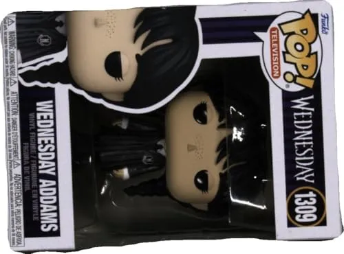 Funko Pop! TV: Wednesday Addams- Figura in Vinile da Collezione - Idea Regalo - Merchandising Ufficiale - Giocattoli per Bambini e Adulti - TV Fans - Figura da Collezione e da Esposizione