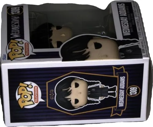 Funko Pop! TV: Wednesday Addams- Figura in Vinile da Collezione - Idea Regalo - Merchandising Ufficiale - Giocattoli per Bambini e Adulti - TV Fans - Figura da Collezione e da Esposizione