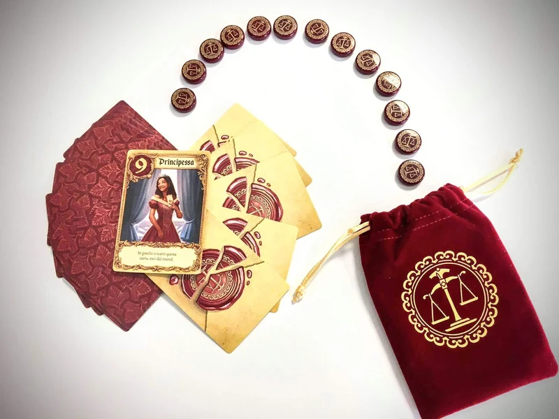 Asmodee: Love Letter, Gioco da Tavolo, 2-6 Giocatori, 10+ Anni, Edizione in Italiano