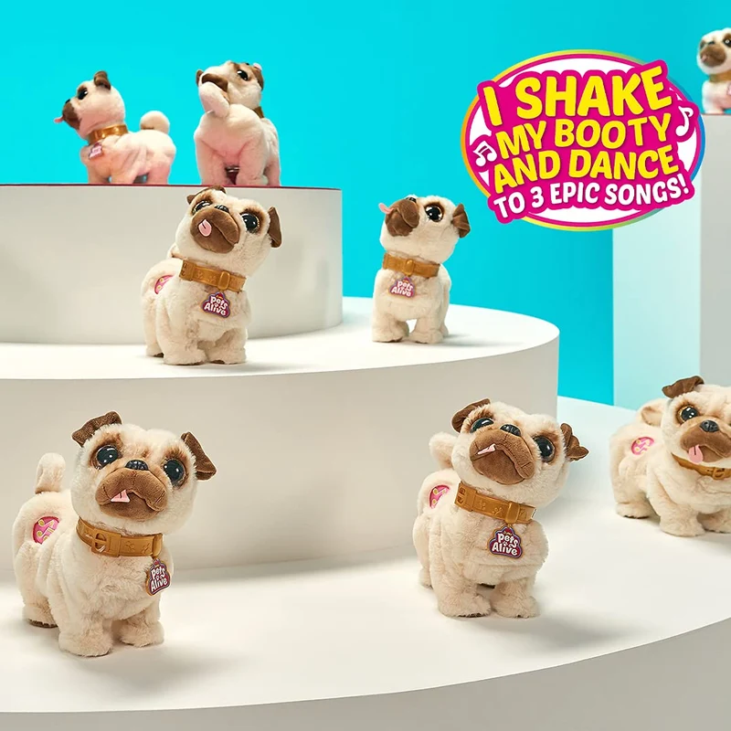 Pets Alive Poppy the Booty Shakin' Pug