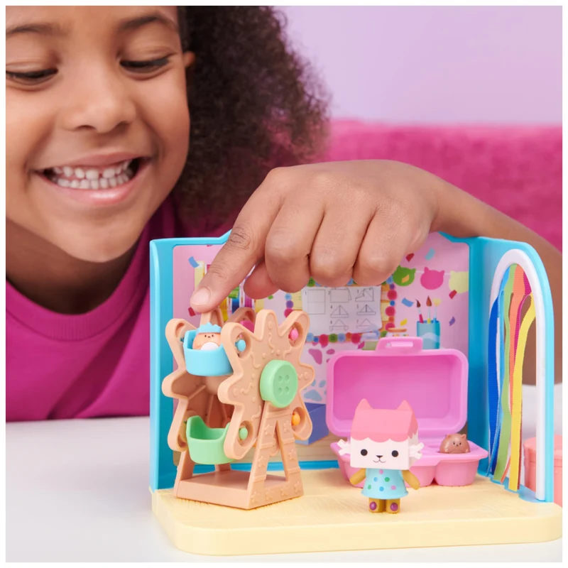Gabby's Dollhouse DeluxeRoomSetCraftRoom, Multicolore, 6064151