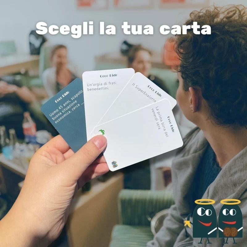 Asmodee, Coco Rido: La Vendemmia - Divertente Gioco da Tavolo per Adulti, Black Humor, 3-10 Giocatori, 18+ Anni, Edizione in Italiano