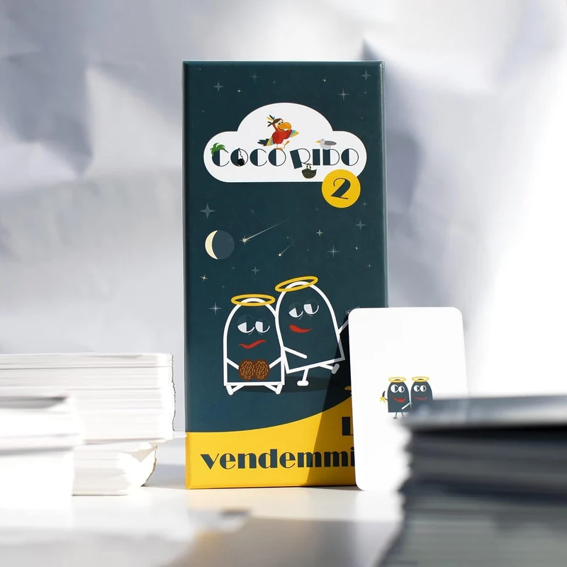 Asmodee, Coco Rido: La Vendemmia - Divertente Gioco da Tavolo per Adulti, Black Humor, 3-10 Giocatori, 18+ Anni, Edizione in Italiano