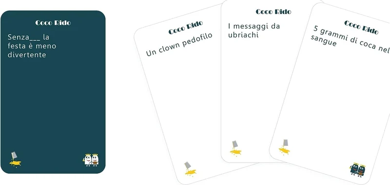Asmodee, Coco Rido: La Vendemmia - Divertente Gioco da Tavolo per Adulti, Black Humor, 3-10 Giocatori, 18+ Anni, Edizione in Italiano