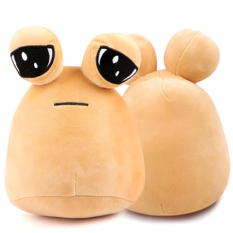 GWAWG 22 cm Peluche Alieno,Alien Pou,My Pet Alien Pou,Kawaii Alieno Farcito Peluche,Alien Pou Peluche Figura,Giocattolo di peluche Alien Pou,per Ragazze Ragazzi Bambini Regalo di compleanno