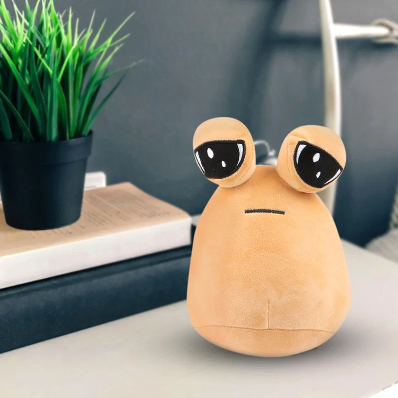 GWAWG 22 cm Peluche Alieno,Alien Pou,My Pet Alien Pou,Kawaii Alieno Farcito Peluche,Alien Pou Peluche Figura,Giocattolo di peluche Alien Pou,per Ragazze Ragazzi Bambini Regalo di compleanno