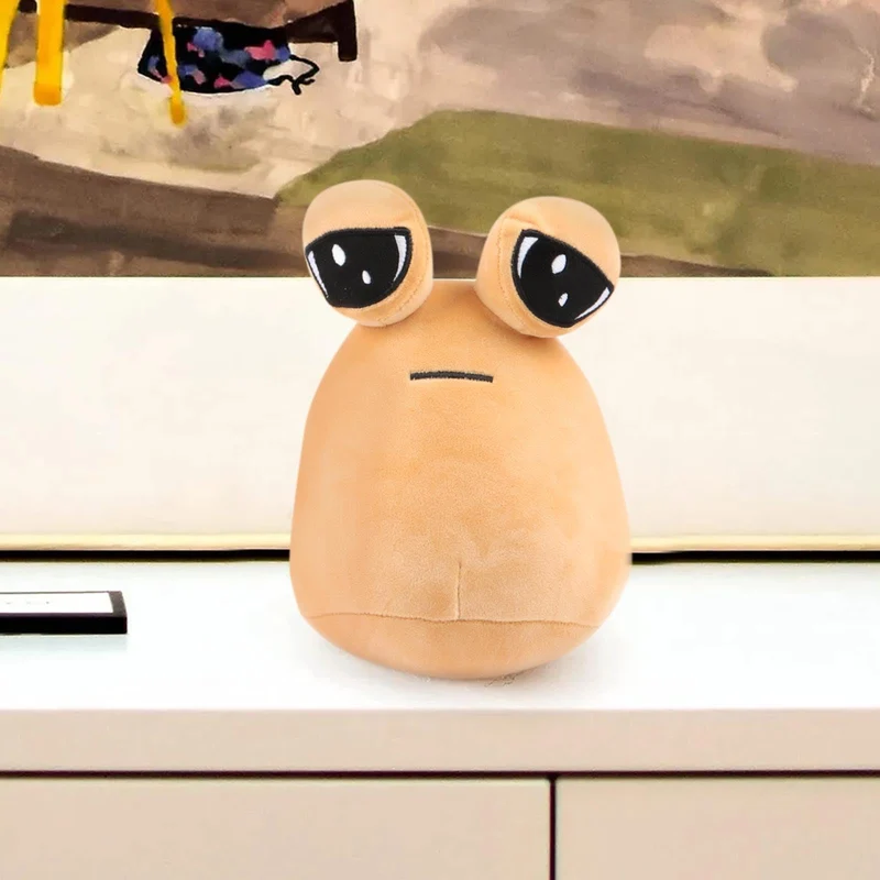 GWAWG 22 cm Peluche Alieno,Alien Pou,My Pet Alien Pou,Kawaii Alieno Farcito Peluche,Alien Pou Peluche Figura,Giocattolo di peluche Alien Pou,per Ragazze Ragazzi Bambini Regalo di compleanno