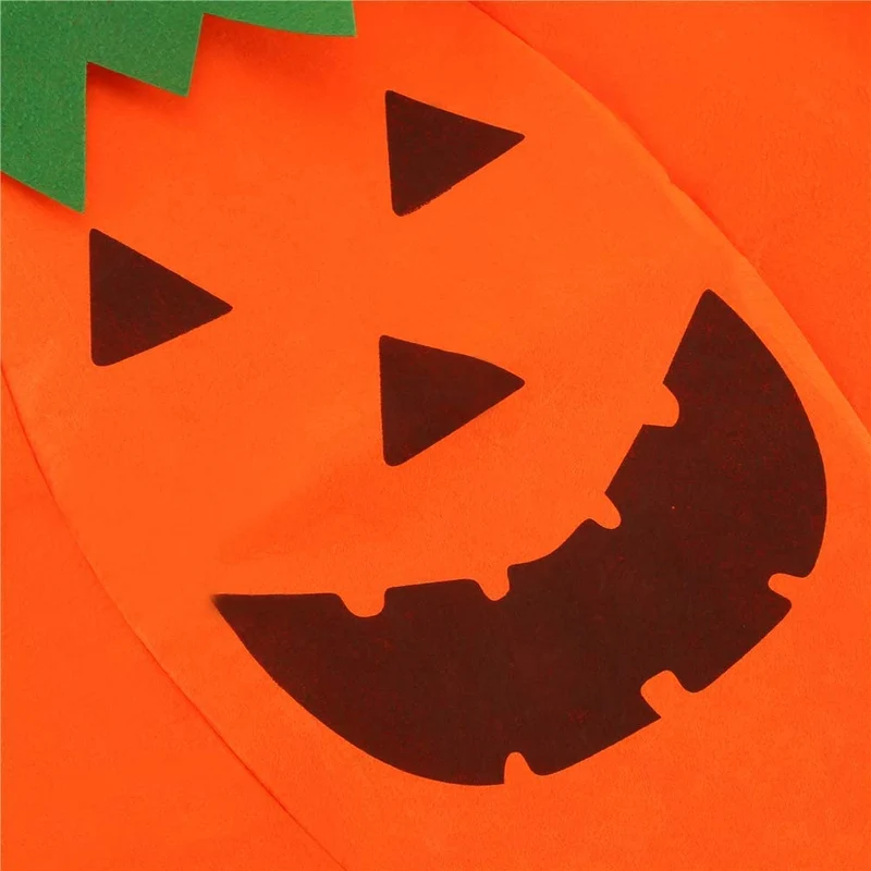 DERAYEE Costume da Zucca di Halloween,Bambini Vestiti Halloween,Costume Carnevale Cosplay Feste