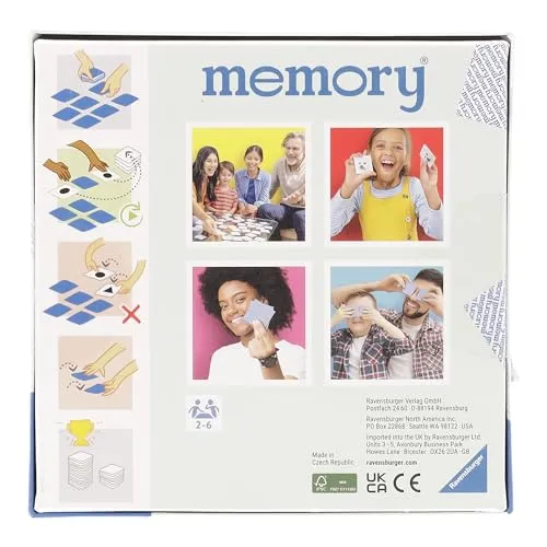 Ravensburger Italy - Disney Frozen 2 Memory in Formato Pocket, 15x15 cm, Gioco 24 Coppie in Cartone, 48 Carte, per Bambini a Partire da 3 Anni, da 2 a 6 Giocatori, 20437 3