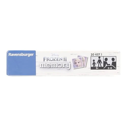 Ravensburger Italy - Disney Frozen 2 Memory in Formato Pocket, 15x15 cm, Gioco 24 Coppie in Cartone, 48 Carte, per Bambini a Partire da 3 Anni, da 2 a 6 Giocatori, 20437 3