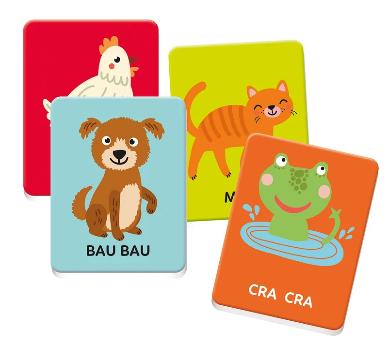 Clementoni - Sapientino Baby Che Verso Fa, Gioco Educativo Flashcards Montessori per Bambini 1 Anno, Carte Tattili Animali, Made in Italy, Lingua Italiana, Lingua Italiana, 16433