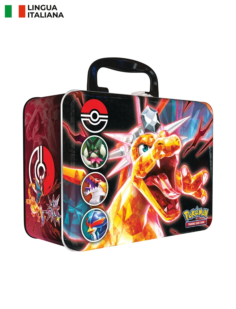 Pokémon Bauletto da Collezione del GCC, Autunno 2023, Meowscarada, Skeledirge e Quaquaval, Tre Carte Promozionali Olografiche e Sei Buste di Espansione, Edizione in Italiano