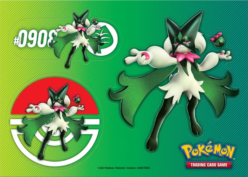 Pokémon Bauletto da Collezione del GCC, Autunno 2023, Meowscarada, Skeledirge e Quaquaval, Tre Carte Promozionali Olografiche e Sei Buste di Espansione, Edizione in Italiano