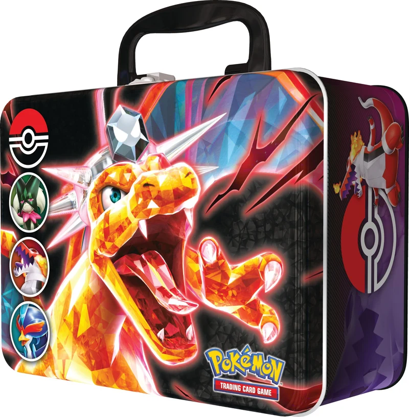 Pokémon Bauletto da Collezione del GCC, Autunno 2023, Meowscarada, Skeledirge e Quaquaval, Tre Carte Promozionali Olografiche e Sei Buste di Espansione, Edizione in Italiano